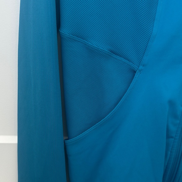 Lululemon Athletica Teal Full-Zip Jacket - Picture 3 of 6